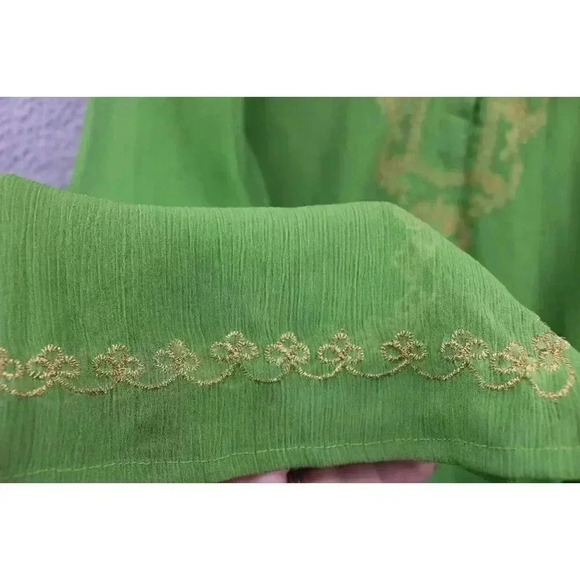 Jane Ashley Women's Tunic Belled Sleeves-Size 2X-Boho-Hippy - Picture 10 of 10